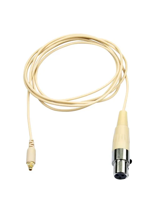 MCYU Микрофонный кабель Microdot 1.1 м beige Черный, black 3, 1,1 м, фото 5