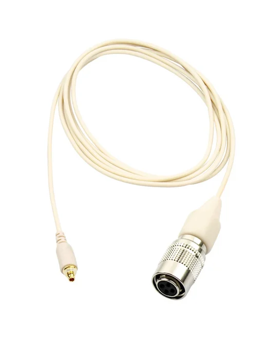 MCYU Микрофонный кабель Microdot 1.1 м beige Черный, black 3, 1,1 м, фото 6