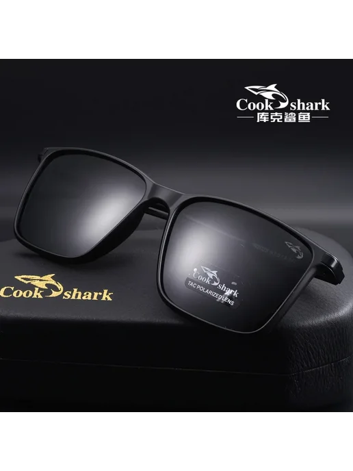 Поляризованные солнцезащитные очки Cook Shark UV400 СЕРЫЙ, серый, фото 3