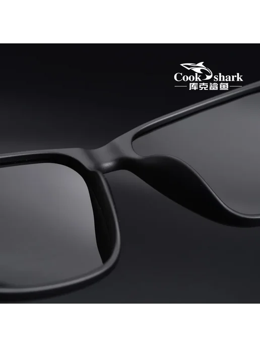 Поляризованные солнцезащитные очки Cook Shark UV400 СЕРЫЙ, серый, фото 4