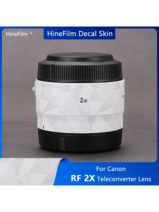 HineFilm наклейка для объектива Canon Extender RF 2x Черный, черный, фото 2