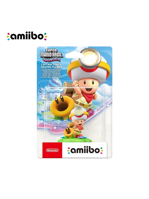 Switch Amiibo - Слон Марио Капитан Тоуд и Говорящий Nintendo
