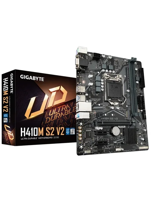 Материнская плата H410M S2 V2 (LGA1200, mATX, DDR4), H410M V2, фото 2