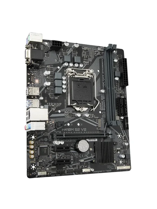 Материнская плата H410M S2 V2 (LGA1200, mATX, DDR4), H410M V2, фото 3