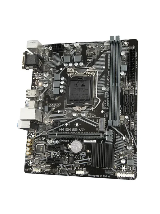 Материнская плата H410M S2 V2 (LGA1200, mATX, DDR4), H410M V2, фото 4