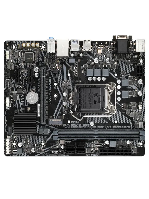 Материнская плата H410M S2 V2 (LGA1200, mATX, DDR4), H410M V2, фото 5