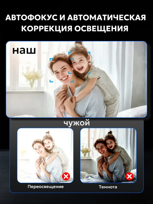 NOVIX AOC веб камера для компьютера с микрофоном для стримов 4к, черный, фото 3