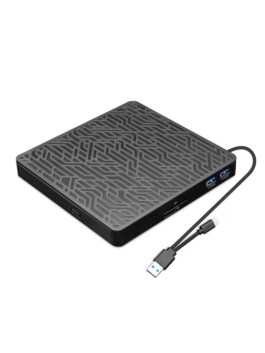 Внешний DVD-RW диск для MacBook, ноутбука, ПК, вариант