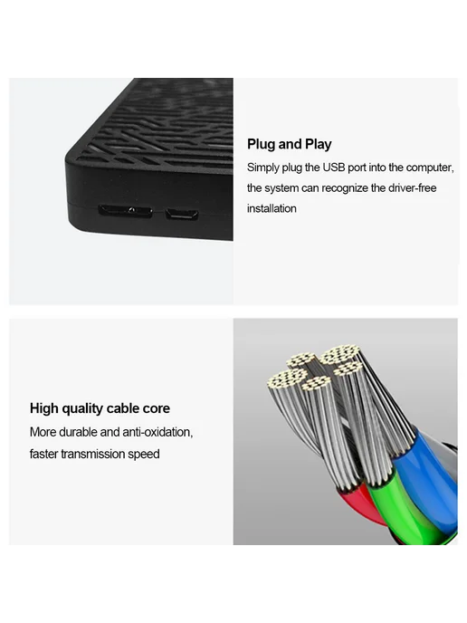 Внешний DVD-RW диск для MacBook, ноутбука, ПК, вариант, фото 5