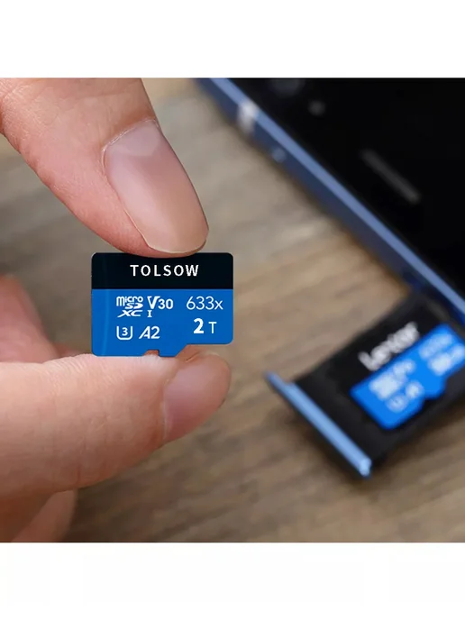 Карта памяти micro sd 2 ТБ microSDXC U3 4K V30 A2, 2 ТБ, фото 5