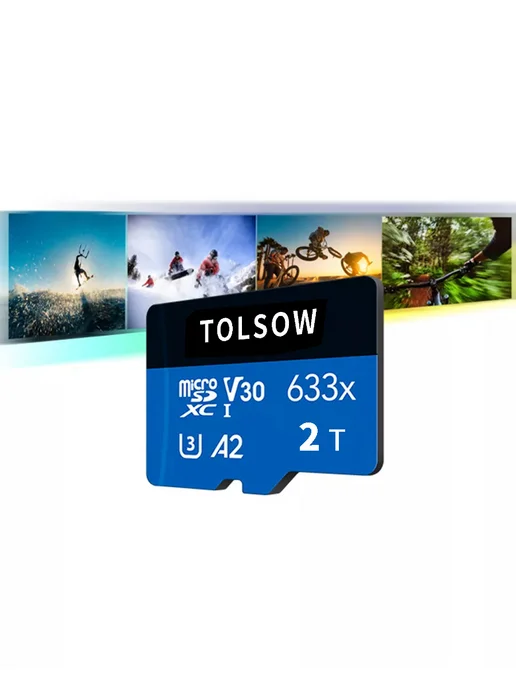 Карта памяти micro sd 2 ТБ microSDXC U3 4K V30 A2, 2 ТБ, фото 6
