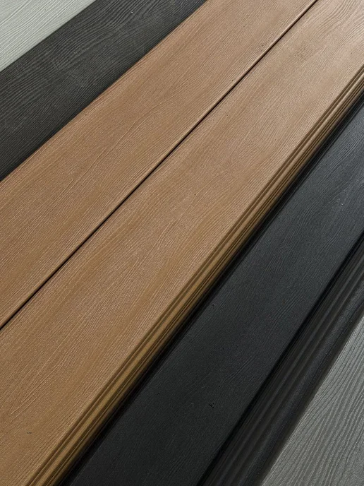 Wesen Decking Террасная доска полимерная 138х30х1000 мм, Графит, 2 шт, 138x30x1000 мм, 2 шт, фото 7