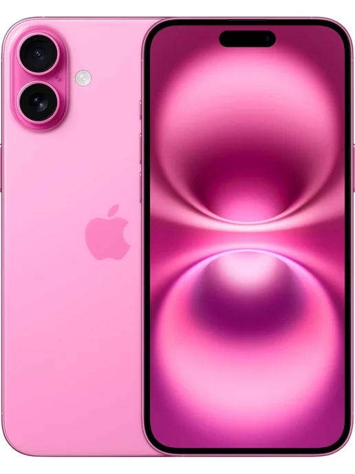 Смартфон Apple iPhone 16 Plus 256 ГБ, розовый
