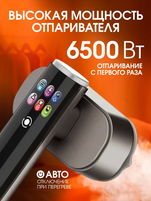 Отпариватель ручной для одежды мощный утюг, вариант, фото 5