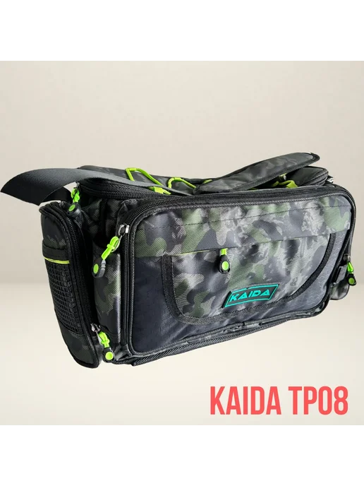 Kaida Сумка для рыбалки на плечо 38х14х25 см, 14x25 см