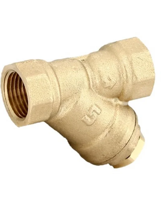 Uni-Fitt Фильтр косой ВР 1" с магнитом, 600 мкм, латунь (213G4001), вариант