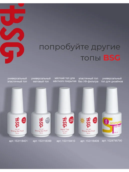Густой топ Nail Art Top, фото 8