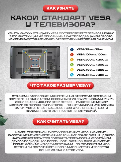 Xiaomi Кронштейн для телевизора с кабель каналом, черный, фото 7