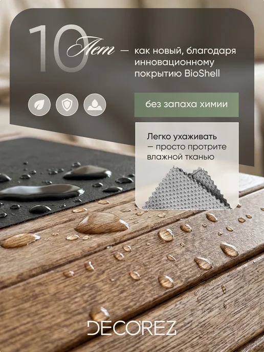 DECOREZ Накладка на подлокотник дивана, вариант, фото 7