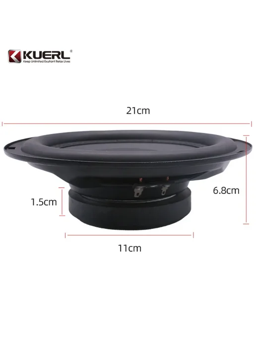 Сабвуфер в машину 8 дюймов KUERL S8 SLIM, 8 S8, фото 8