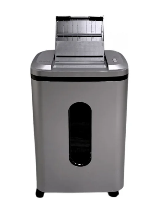 Office Kit Шредер SA250M 1,9x12 черный, серый с автоподачей, 1.9x12, фото 2