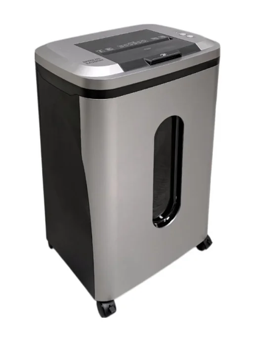 Office Kit Шредер SA250M 1,9x12 черный, серый с автоподачей, 1.9x12, фото 3