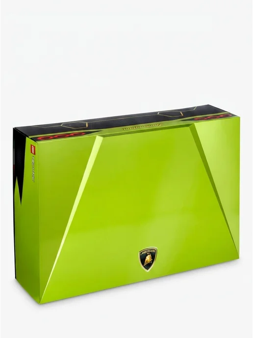 LEGO машина lamborghini sian суперкар точная копия авто, зеленый, фото 2