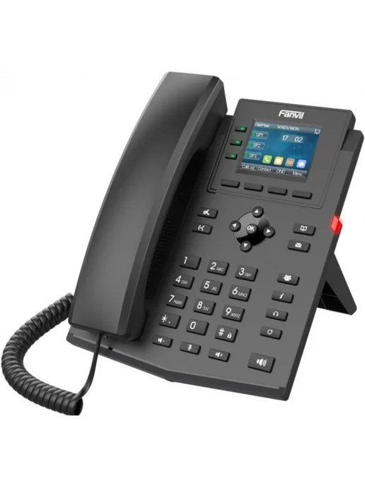 FANVIL IP Телефон X303P черный, черный