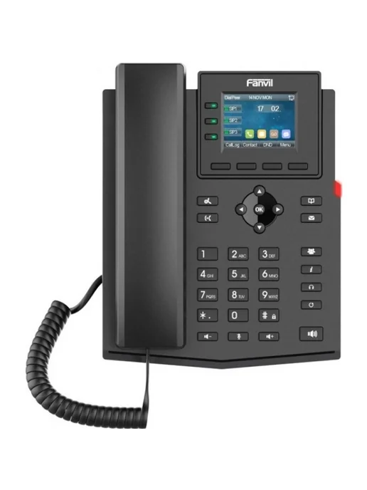 FANVIL IP Телефон X303P черный, черный, фото 2