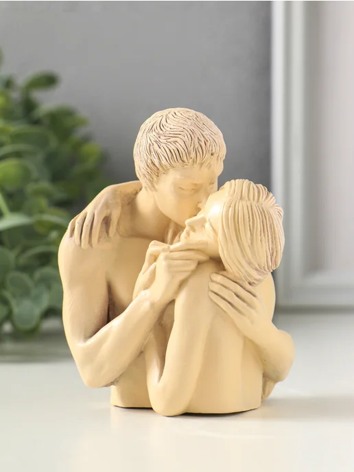Домашний уголок Сувениры Фигурка «Любовь», 10×8×7 см, слоновая кость, 10x8, фото 4