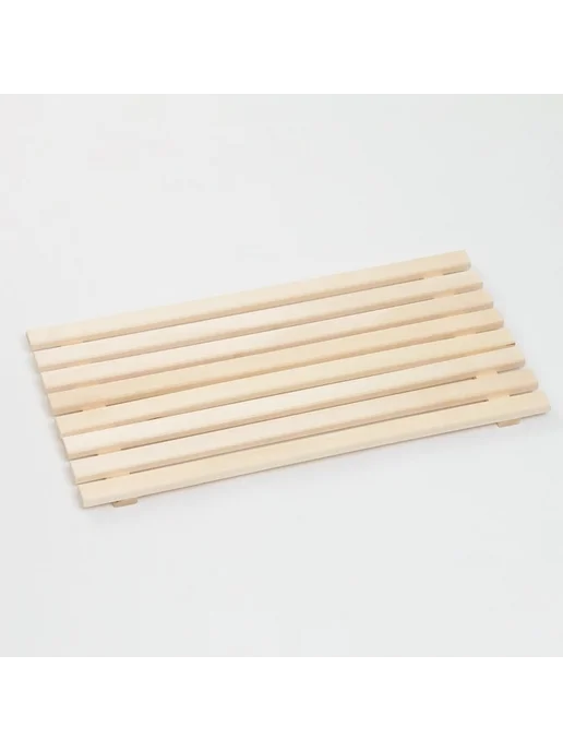 Классическая липовая слянь для бани, 80х40 см, 80x40 см