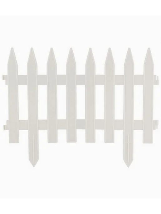 GARDENPLAST Садовый бордюр GOTIKA 4 секции, пластик, 0.35х0.45м, 0.35x0.45 м, 0,45 м