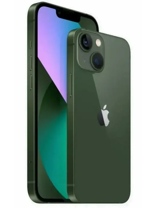 Смартфон Apple iPhone 13 256 ГБ (восстановленный), зеленый, фото 3