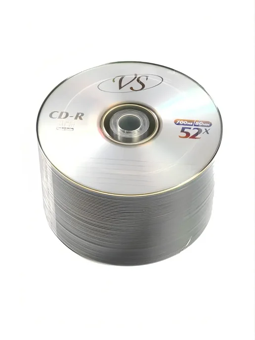 VS disc Диски для записи CD-R 700 Mb 50 шт, 50 шт, фото 4