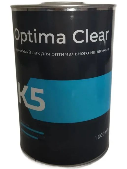 K5 Лак акриловый Optima 1л с отвердителем 0,5л, 1 л, 500 мл, фото 2