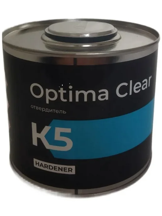 K5 Лак акриловый Optima 1л с отвердителем 0,5л, 1 л, 500 мл, фото 4