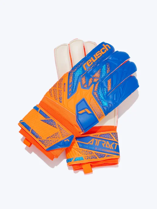 Reusch Перчатки вратарские Attrakt Solid 5570515-2290, синий