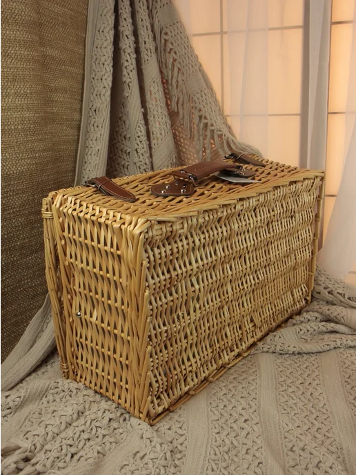 HOLYDAY BASKET Набор для пикника с термосумкой на 4 персоны, серый, фото 3