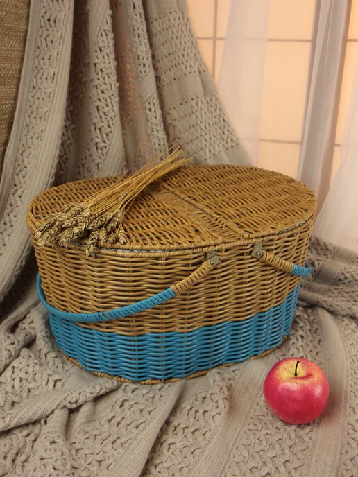 HOLYDAY BASKET Набор для пикника с термосумкой на 2 персоны, бежевый, в упаковке 3,4 кг, фото 8