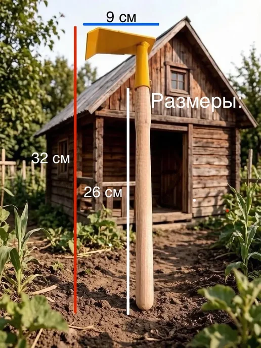 Садовый набор инструментов, синий, фото 4