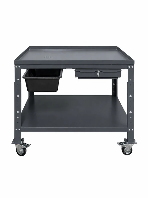 Hard Steel Верстак подкатной для разборки (снятия) агрегатов, металл, серый, фото 2