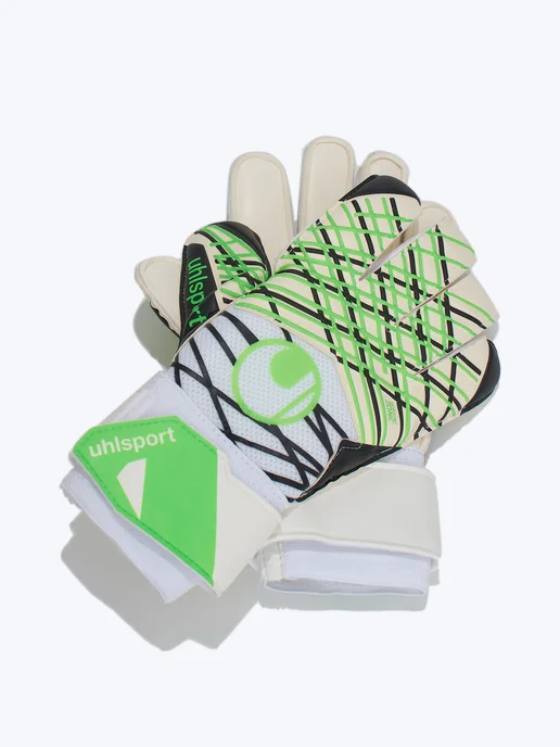 UHLSPORT Перчатки вратарские Soft Advanced 101136901, белый