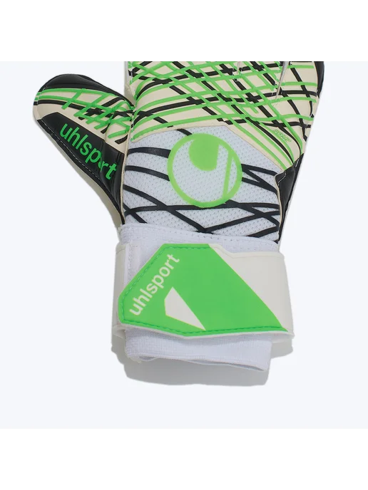 UHLSPORT Перчатки вратарские Soft Advanced 101136901, белый, фото 5