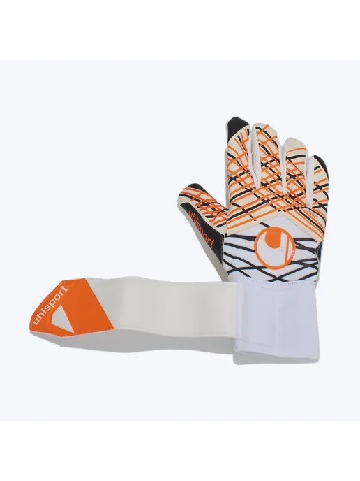 UHLSPORT Перчатки вратарские Soft HN Comp 101136801, белый, фото 4