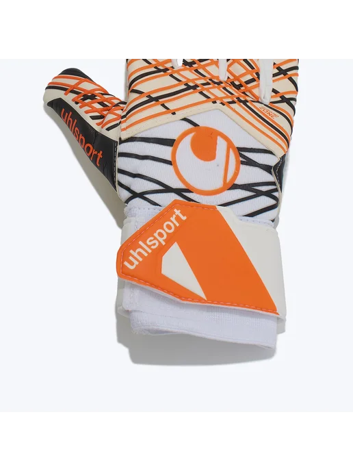 UHLSPORT Перчатки вратарские Soft HN Comp 101136801, белый, фото 5