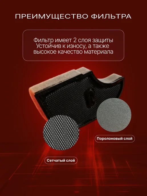 BOSCH Поролоновый фильтр для пылесоса, черный, фото 4