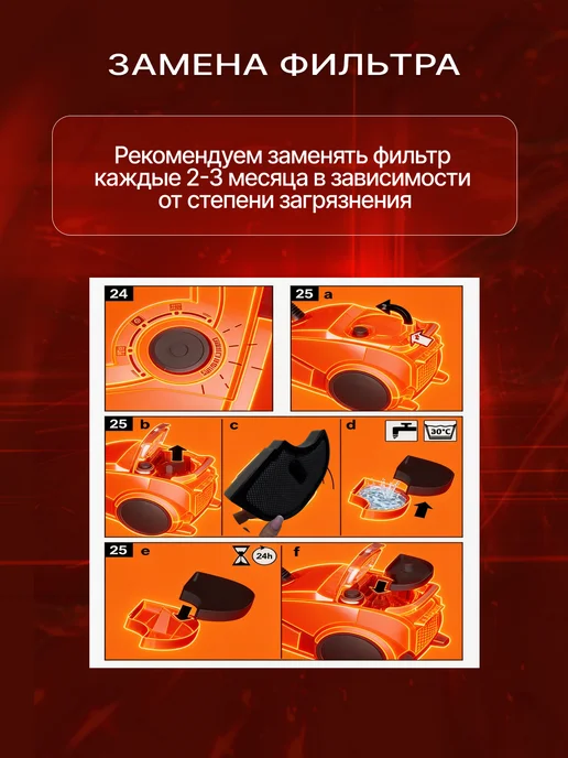 BOSCH Поролоновый фильтр для пылесоса, черный, фото 5