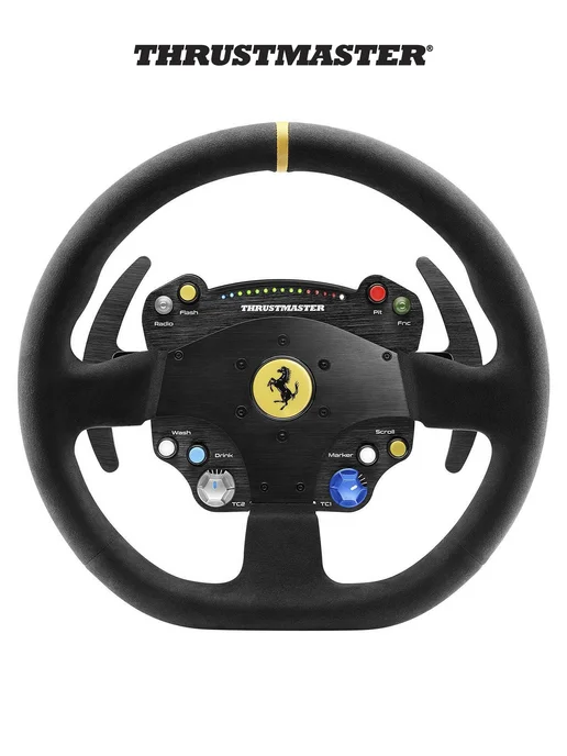 THRUSTMASTER Игровой руль TS-PC RACER Ferrari 488 Challenge Edition, PC, черный, фото 4