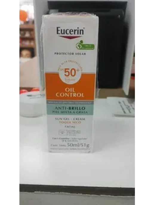 EUCERIN Матирующий солнцезащитный гель-крем для лица (50 мл) Еуцерин…, 50 мл, фото 3