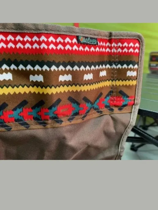 ЗигЗаг Стол раскладной туристический и 6 стула, красный, фото 6